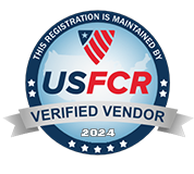 US Federal Contractor Registration System for Award Management Verified Vendor Seal